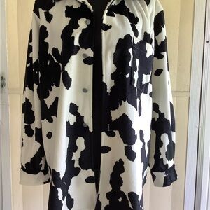 Chico's Black and White Utility Jacket